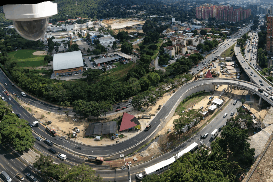 Rampa de Acceso desde la Autopista Valle Coche 4 Pilperca