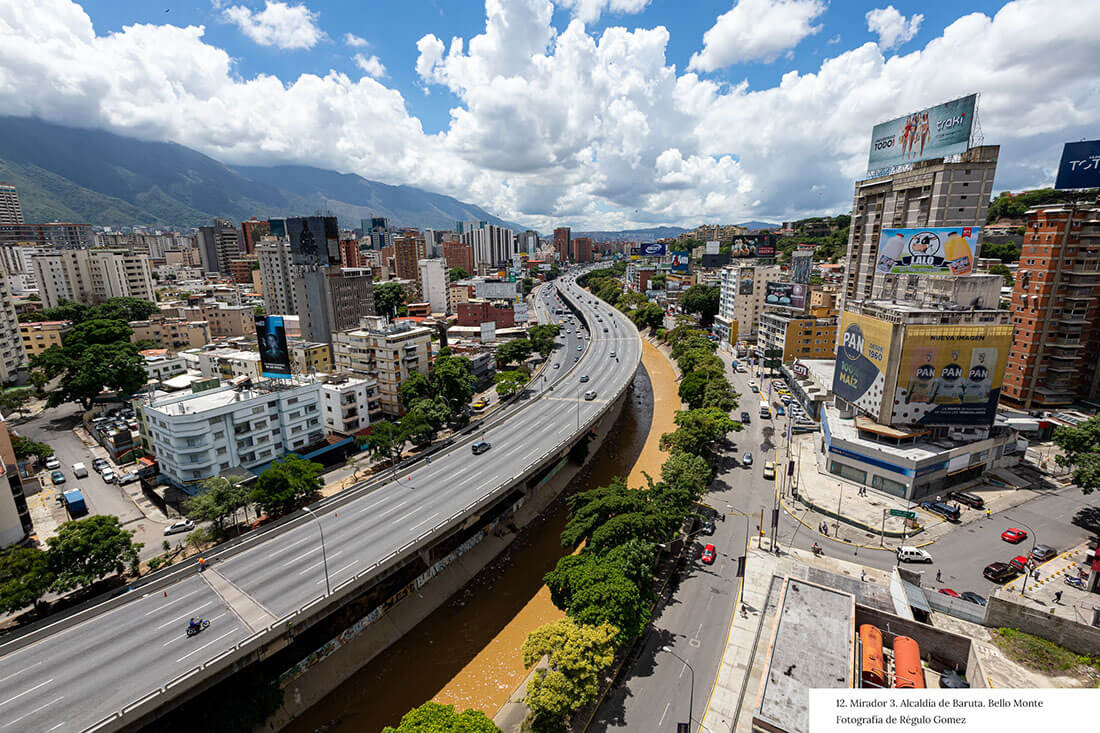Vista desde la azotea del edificio de la Municipalidad de Baruta | Fotografía Régulo Gómez