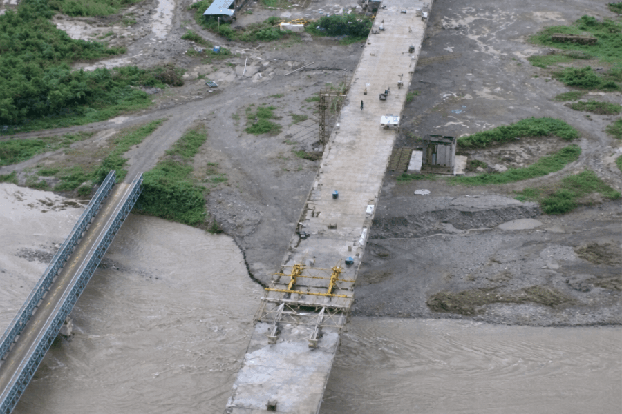 Culminación Del Segundo Puente Rio Chama 3 Pilperca